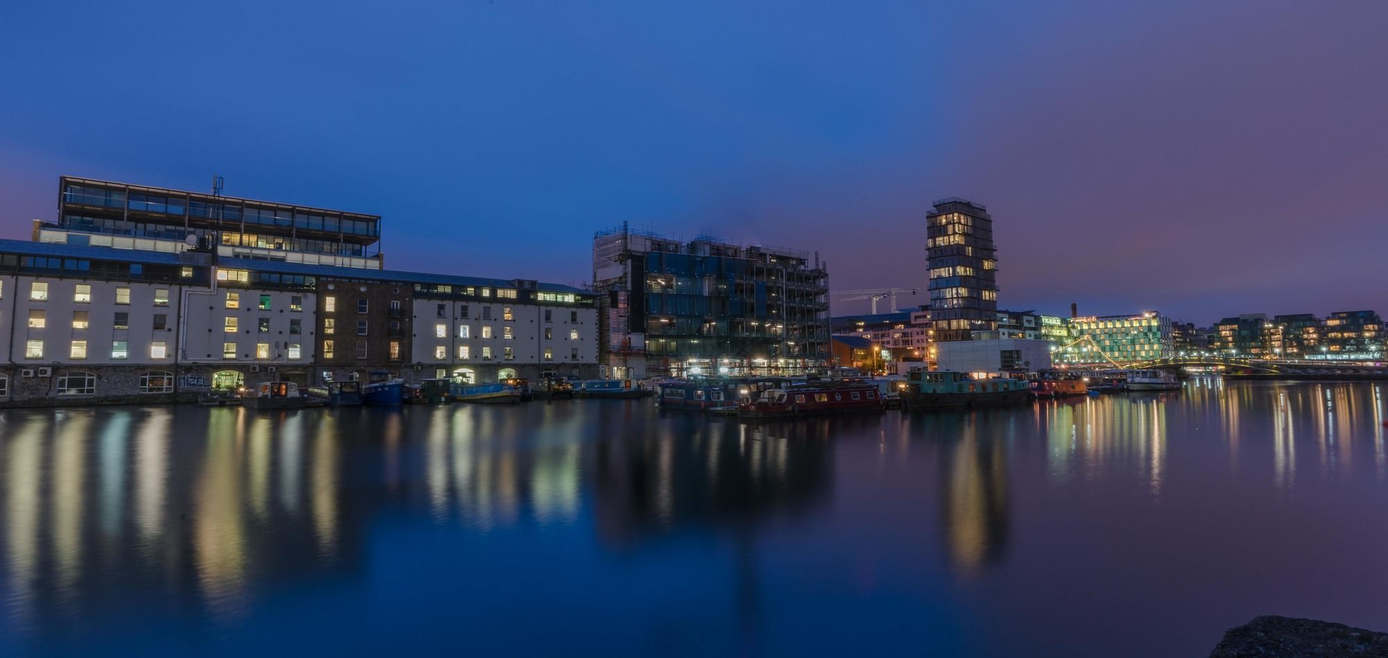 The Grand Canal Dock Apartment Dublín Exterior foto